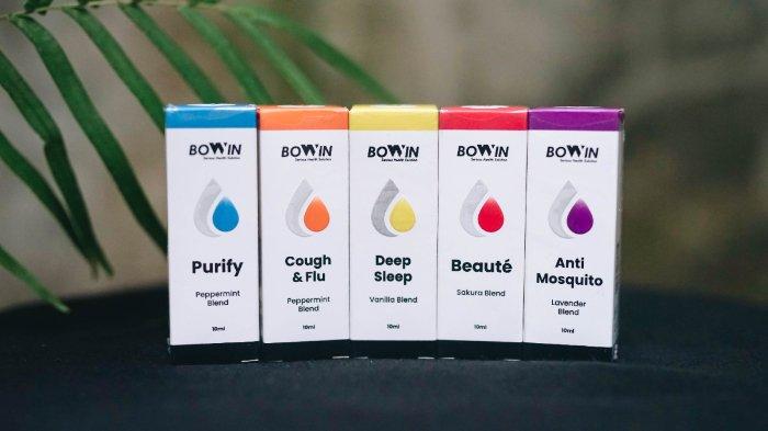 5 Varian BOWIN Essential Oil dengan aroma dan manfaat yang berbeda-beda bisa kamu pilih sesuai kebutuhan untuk ruangan yang lebih nyaman