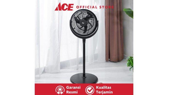 ACE KRIS Kipas Angin Lantai 2 In 1 15750 dengan fungsi 2 in 1 bisa untuk desk dan stand fan