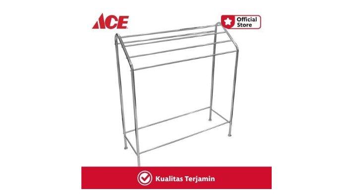 ACE KRISBOW Jemuran Handuk Stainless Steel 14008 cocok untuk jemur handuk ataupun pakaian dengan desainnya yang ringkas