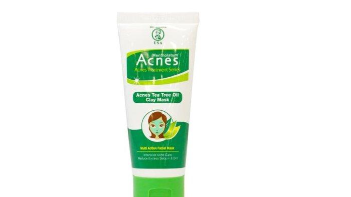 Ilustrasi produk Acnes Tea Tree Oil Clay Mask.