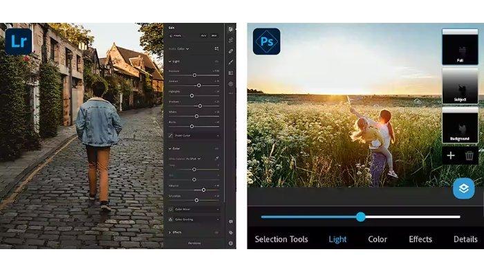 Adobe Photoshop Express vs Lightroom