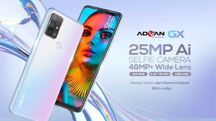 Spesifikasi RAM dan kamera Advan GX