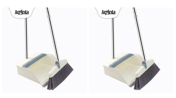 Angola Broom Set Dustpan D09