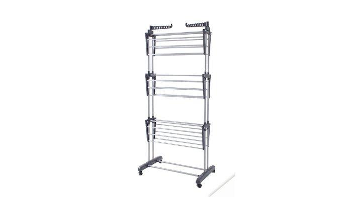 APHOME Jemuran 24 Baris + 14 Slot Hanger