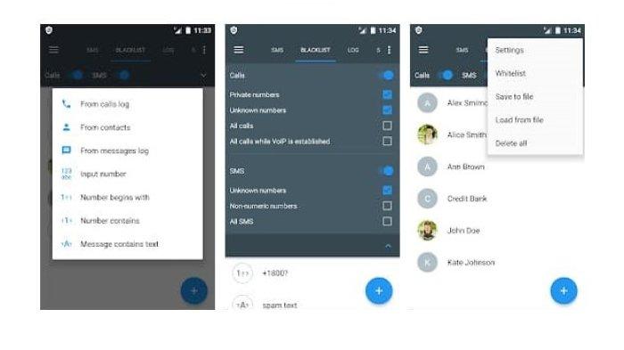 Aplikasi Calls Blacklist