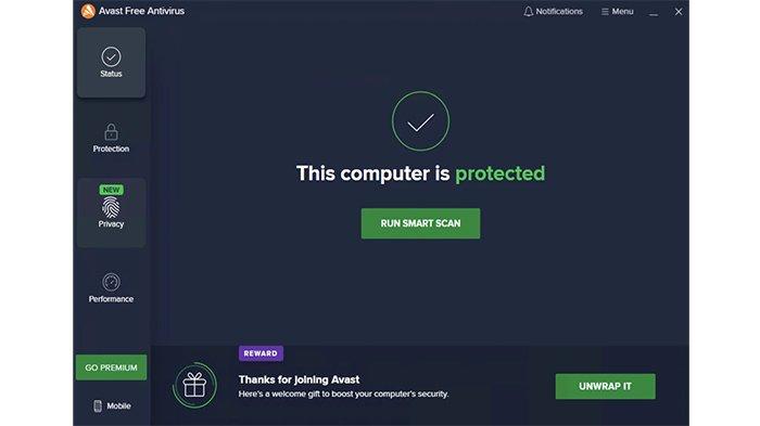 Avast Free Antivirus adalah software gratis yang terbukti bisa melindungi laptop dari serangan berbagai malware.