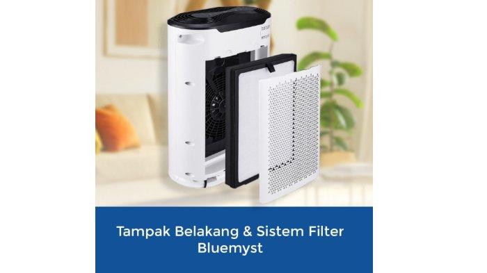 bluemyst Air Purifier HEPA 13 + CARBON Coverage andalan untuk jernihkan udara ruangan