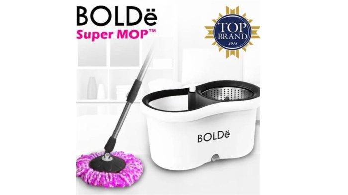 BOLDe Alat Pel Putar Super Mop 169X+ Special Edition berdesain elegan dengan berbagai materiala berkualitas