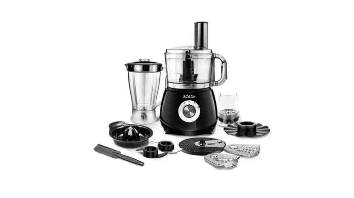 BOLDe Super Food Processor dirancang dengan daya tampung besar dan 8 mata pisau tajam