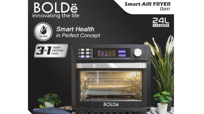 BOLDe Super Smart Air Fryer hadir dengan 12 mode memasak otomatis yang memudahkan kamu untuk mengolah berbagai menu lebih sehat