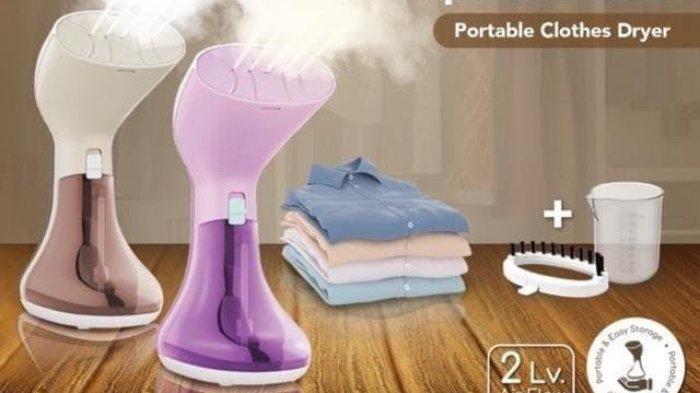 BOLDe Super Steamer Laviola bekerja instan dan cepat hanya 20 detik