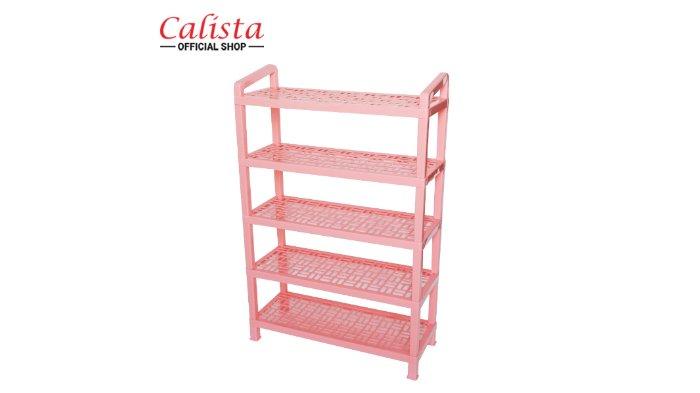 Calista Cosmic Rak Sepatu 5 Susun kapasitas besar tata sepatu lebih leluasa