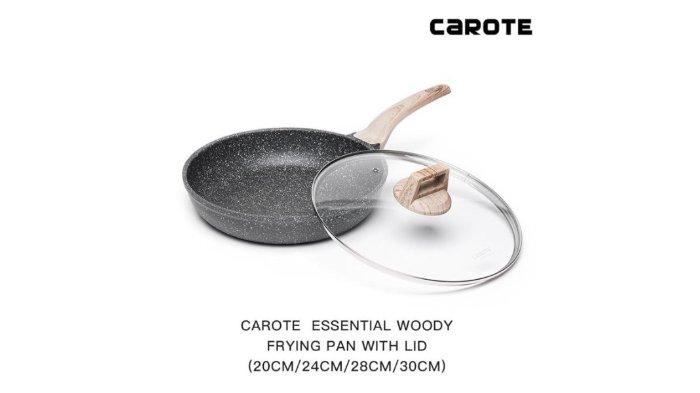 CAROTE Essential Woody dibuat dengan material berkualitas dan bebas PFOA sehingga lebih aman digunakan