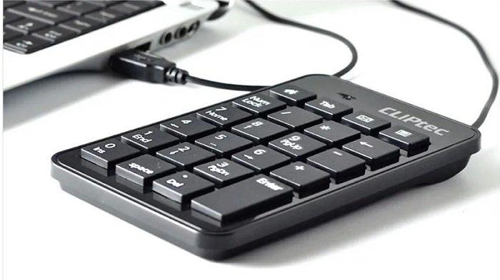 CLIPtec RZK231 Rapid Numeric Keypad 23 Tombol