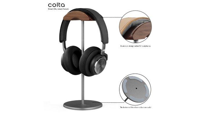 Desain headset stand Colta HS-WOOD