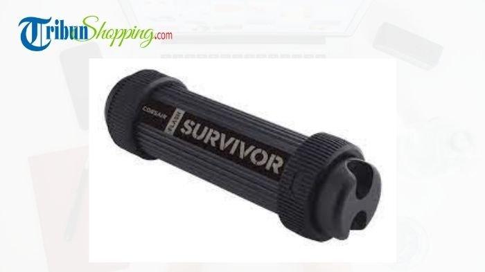 Corsair Flash Survivor Stealth USB 3.0 yang digunakan untuk menyimpan data dengan aman