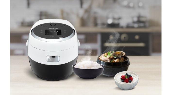 CUCKOO Digital Rice Cooker CR-1020F/BK dirancang dengan 14 pilihan fungsi masak sekaligus kapasitas besar
