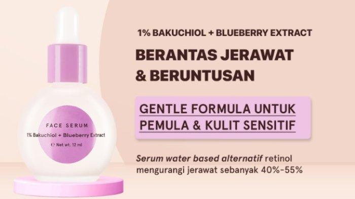 Dear Me Beauty Single Activator Face Serum 1 Persen Bakuchiol + Blueberry Extract