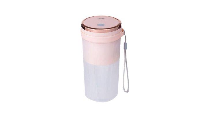 DORAHOMI Blender Cup Portable 300ml hadirkan 3 pilihan warna peach, putih dan biru