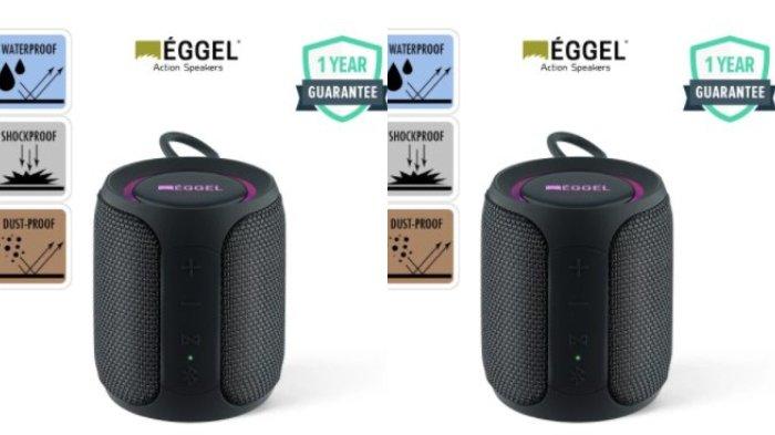 EGGEL Terra 3 Mini 360 Waterproof Portable Bluetooth Speaker