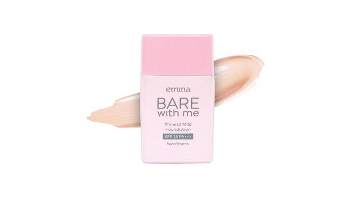 Review Emina Bare with Me Mineral Mild Foundation