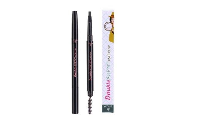 Produk pensil alis dari emina Double Agent Eyebrow