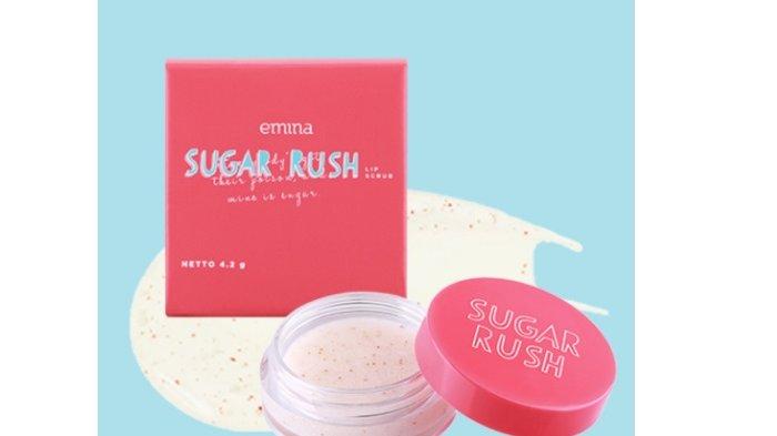 Kemasan emina Sugar Rush Lip Scrub