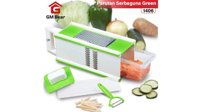 GM Bear Parutan Sayur Buah 4 in 1 1406 berdesain ringkas tapi punya banyak fungsi