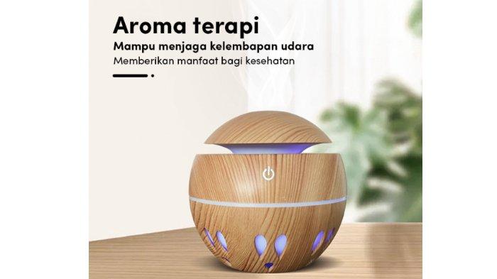 GM Bear Wood Ultrasonic Humidifier 1194 hadirkan berbagai fungsi dalam 1 alat seperti humidifier, diffuser, night lamp hingga dekorasi ruangan, rumah nyaman sekaligus rileks