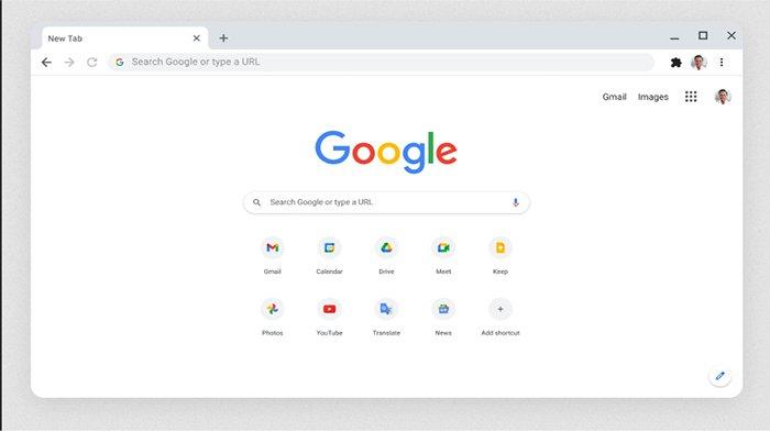 Secara default, adress bar yang ada di browser Google Chrome sudah terhubung ke dalam situs atau mesin pencari Google.