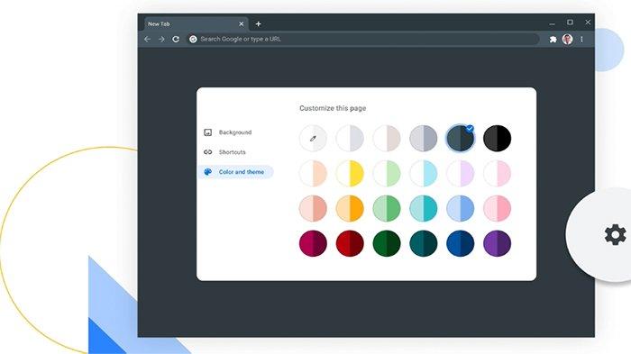 Google Chrome memiliki kelebihan dalam pilihan themes dan skin untuk mempercantik tampilan browser