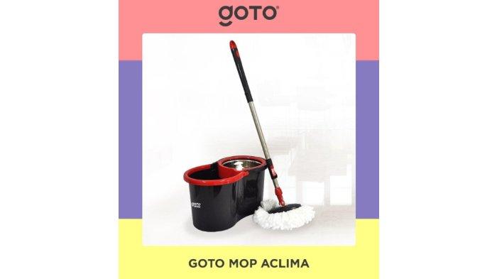 GOTO Aclima Spin Mop Ultra permudah pembersihan lantai secara lebih handal