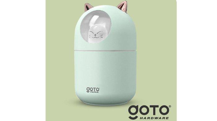 GOTO Tama Diffuser Aroma Terapi Humidifier miliki desain yang menggemaskan dengan berbagai pilihan warna cantik