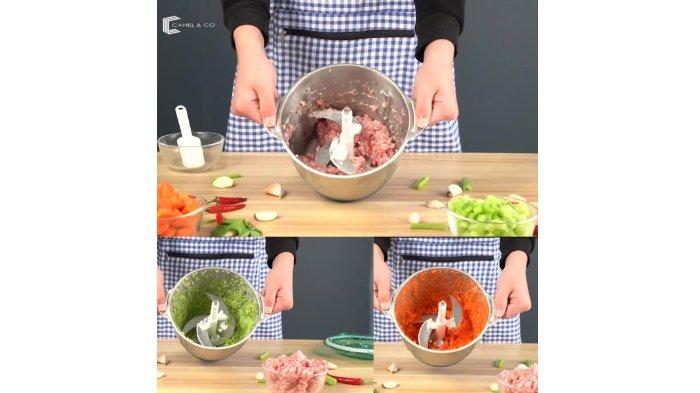 Berkat CANEL & CO Chopper Blender, hasil penghalusan lebih maksimal dan tekstur bisa disesuaikan kebutuhan