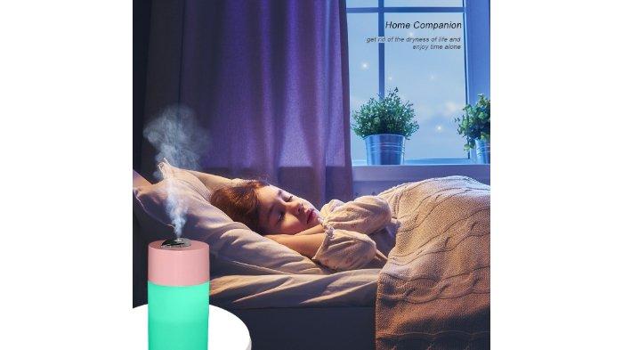 Inone Portable Mist Humidifier X12A dirancang dengan beragam warna lampu untuk kenyamanan tidur
