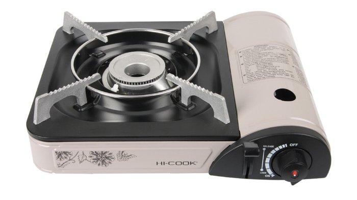 HI-COOK KC 104 Kompor Portable dengan desain super elegan serta pemanasan merata