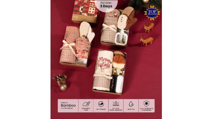 Howel and Co Hampers Christmas Precious Set Classic dengan isian lengkap tepat untuk hampers yang lebih menarik