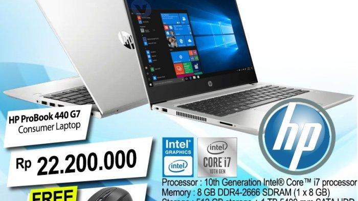 Ilustrasi produk HP ProBook 440 G7 Notebook PC.