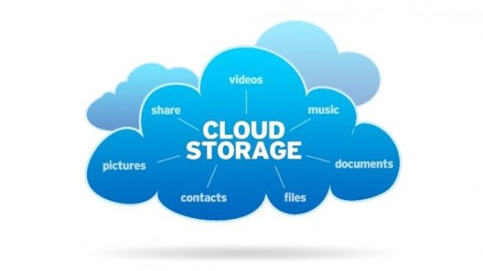 Ilustrasi Aplikasi Cloud Storage
