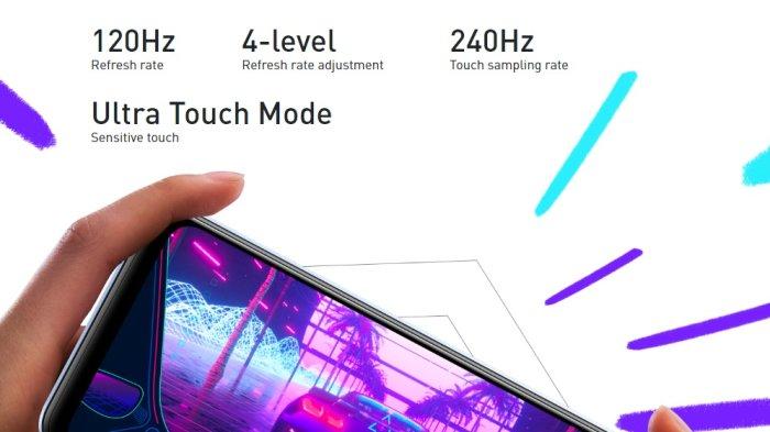Spesifikasi layar Infinix Hot 20 5G