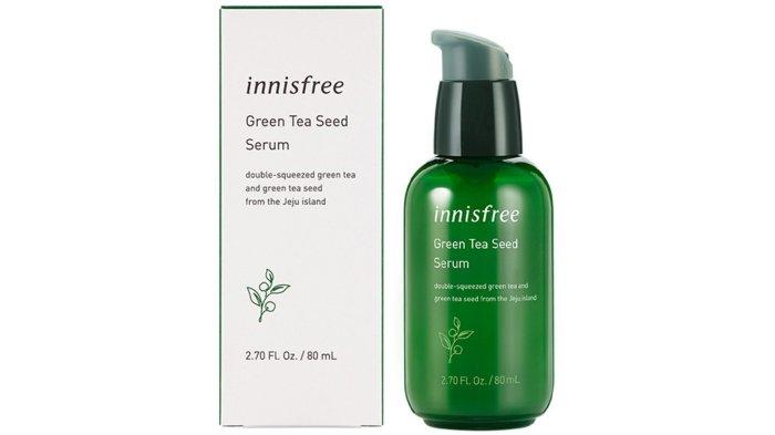 innisfree Green Tea Seed Serum bisa jadi salah satu rekomendasi produk yang bagus untuk perawatan kulit berjerawat.