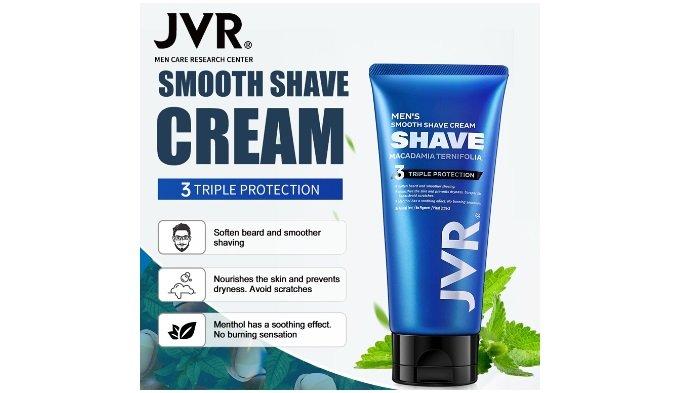 JVR Men Skincare Smooth Shaving Cream