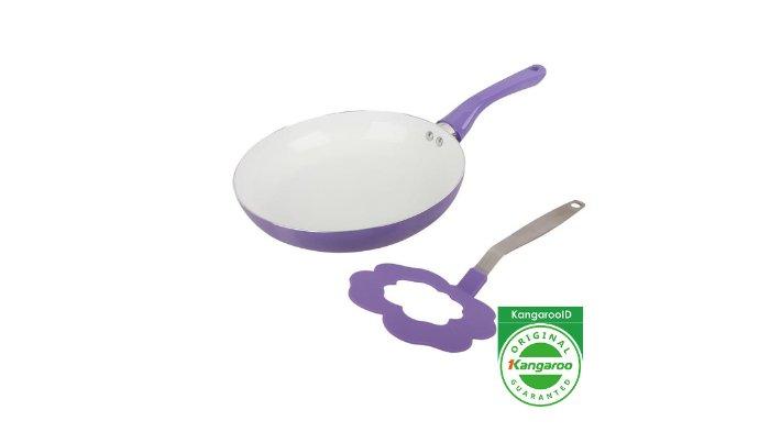 Kangaroo KG670 Allu Fry Pan cocok untuk kamu yang menyukai desain dapur colorfull