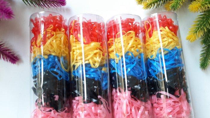 Ilsutasi karet jepang yang bisa dimanfaatkan untuk mengikat kabel headset