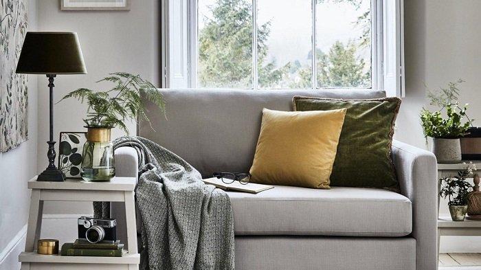Cat rumah warna abu-abu cocok untuk mengusung rumah tipe minimalis.