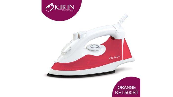 KIRIN Electric Iron KEI-500ST memiliki cool body dengan pengaturan suhu yang memudahkan pengguna