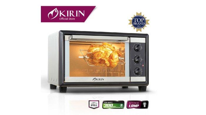 KIRIN Oven Listrik KBO -190 RA berkapasitas 20 liter dengan konsumsi daya 300 watt saja