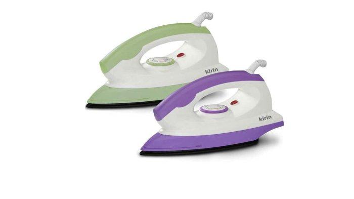 KIRIN Setrika KEI-330N jaga kualitas bahan pakaian dengan baik karena lapisan anti lengket