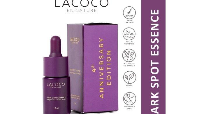 Kemasan spesial ulang tahunari LACOCO Dark Spot Essence.