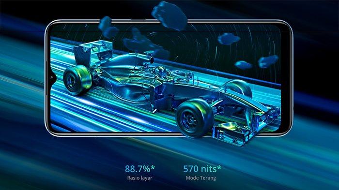 Layar realme narzo 50A